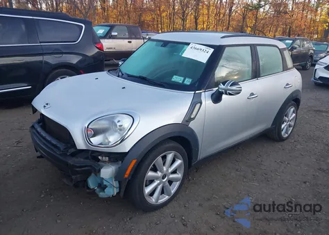 2013 Mini Countryman Cooper S from USA, damaged, VIN WMWZC3C51DWP22617